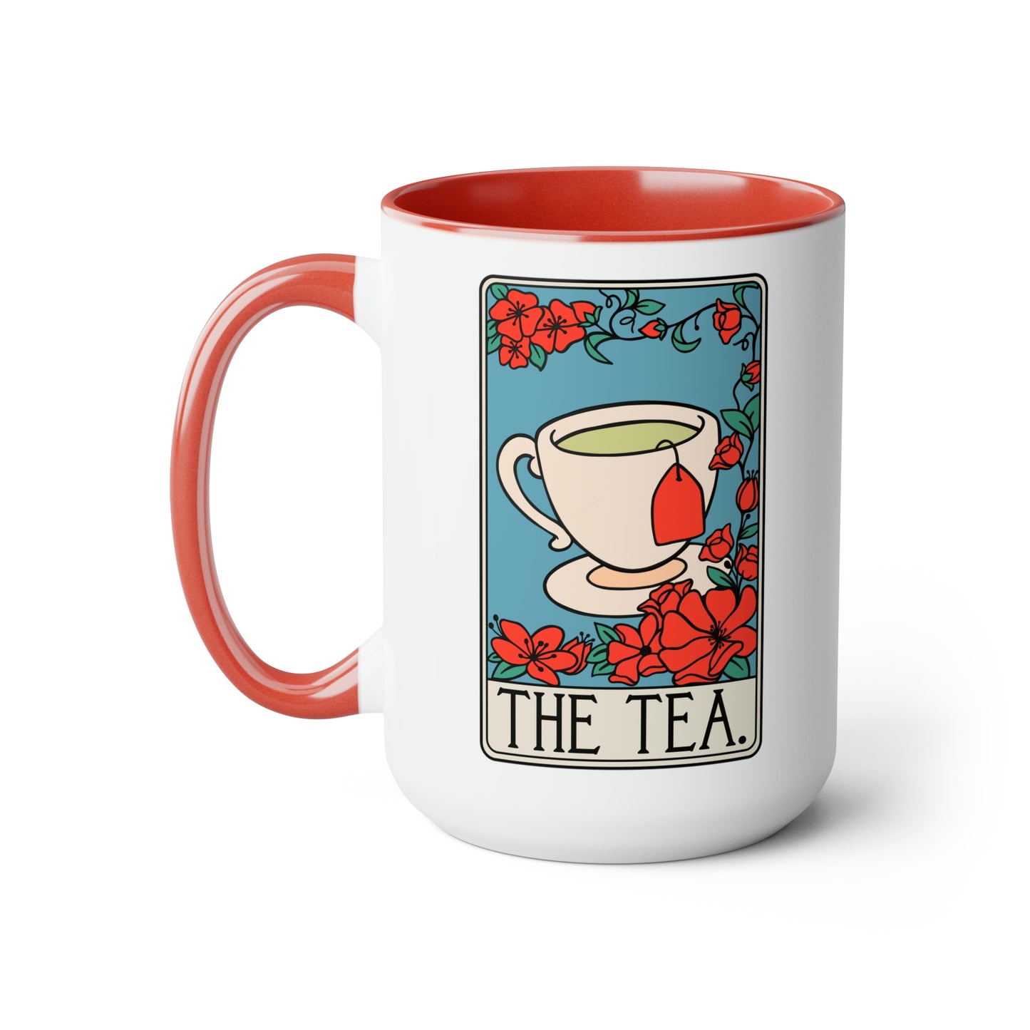 The Tea Tarot Mug - Large Two Tone