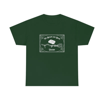 The Besom and Book Tavern - Unisex Heavy Cotton Tee