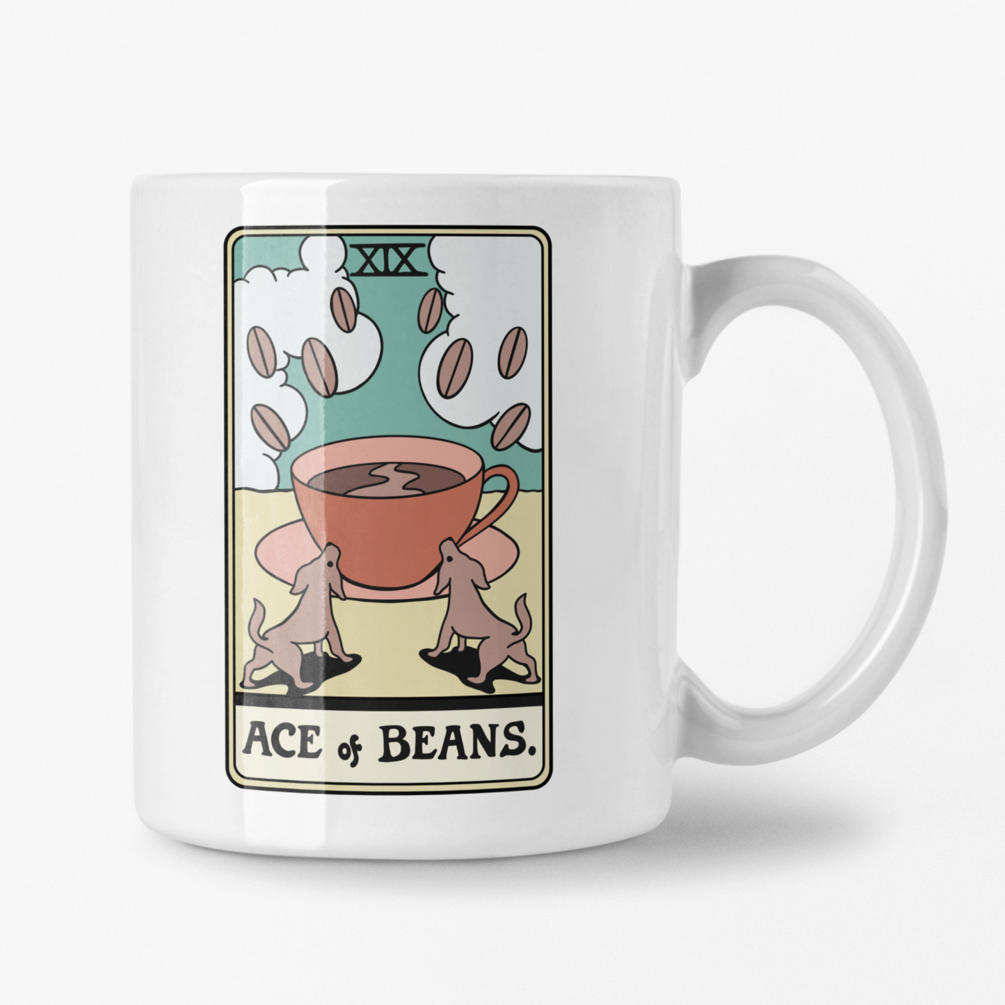 “Ace of Beans” Tarot Mug
